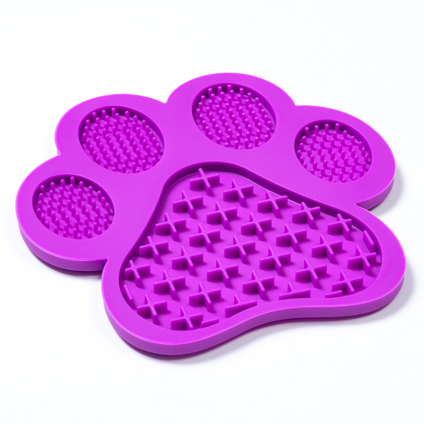 Purple Paw Dog Slow Feeder Licking Mat