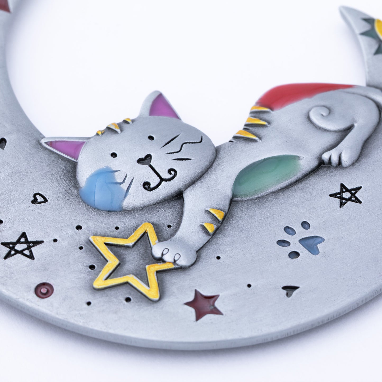 Color Pop Kitty & Dog Ornament