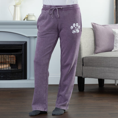 Paw Mineral Wash Straight Leg Sweatpants