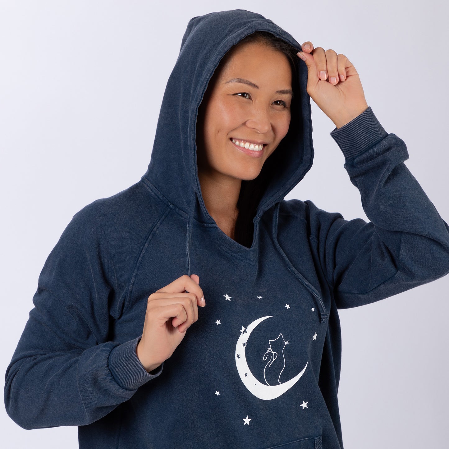 Pet & Moon Mineral Wash Hoodie