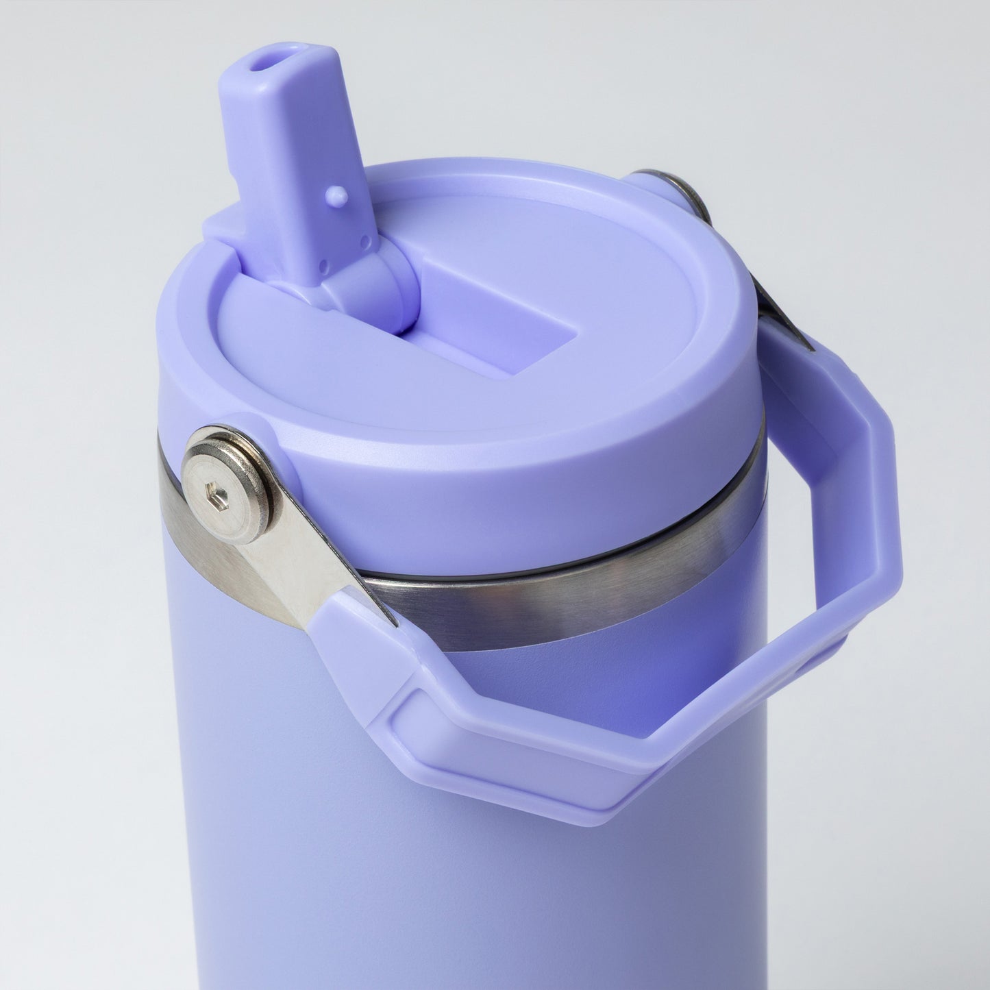 Paw Print Stainless Steel Tumbler with Flip Straw - 30 oz