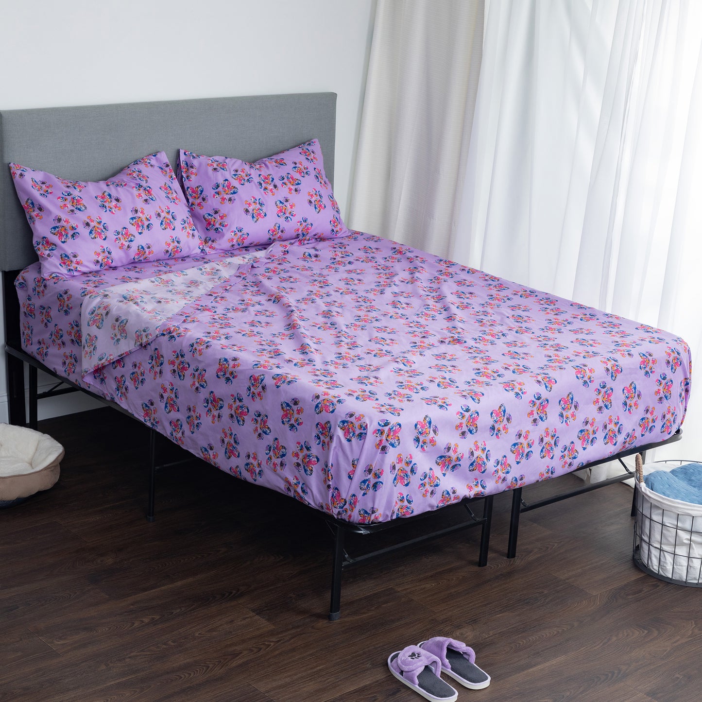 Perfectly Patterned Paws Sheet Set