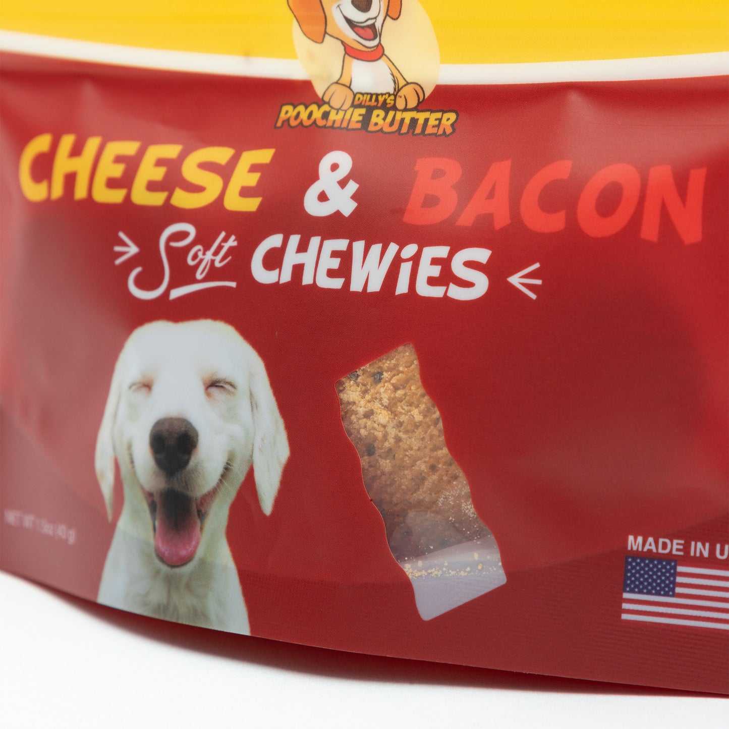 Cheese & Bacon Chewy Dog Treats