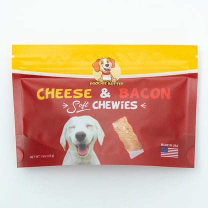 Cheese & Bacon Chewy Dog Treats