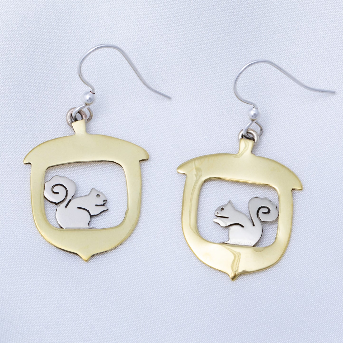 Go Nuts Squirrel & Acorn Earrings