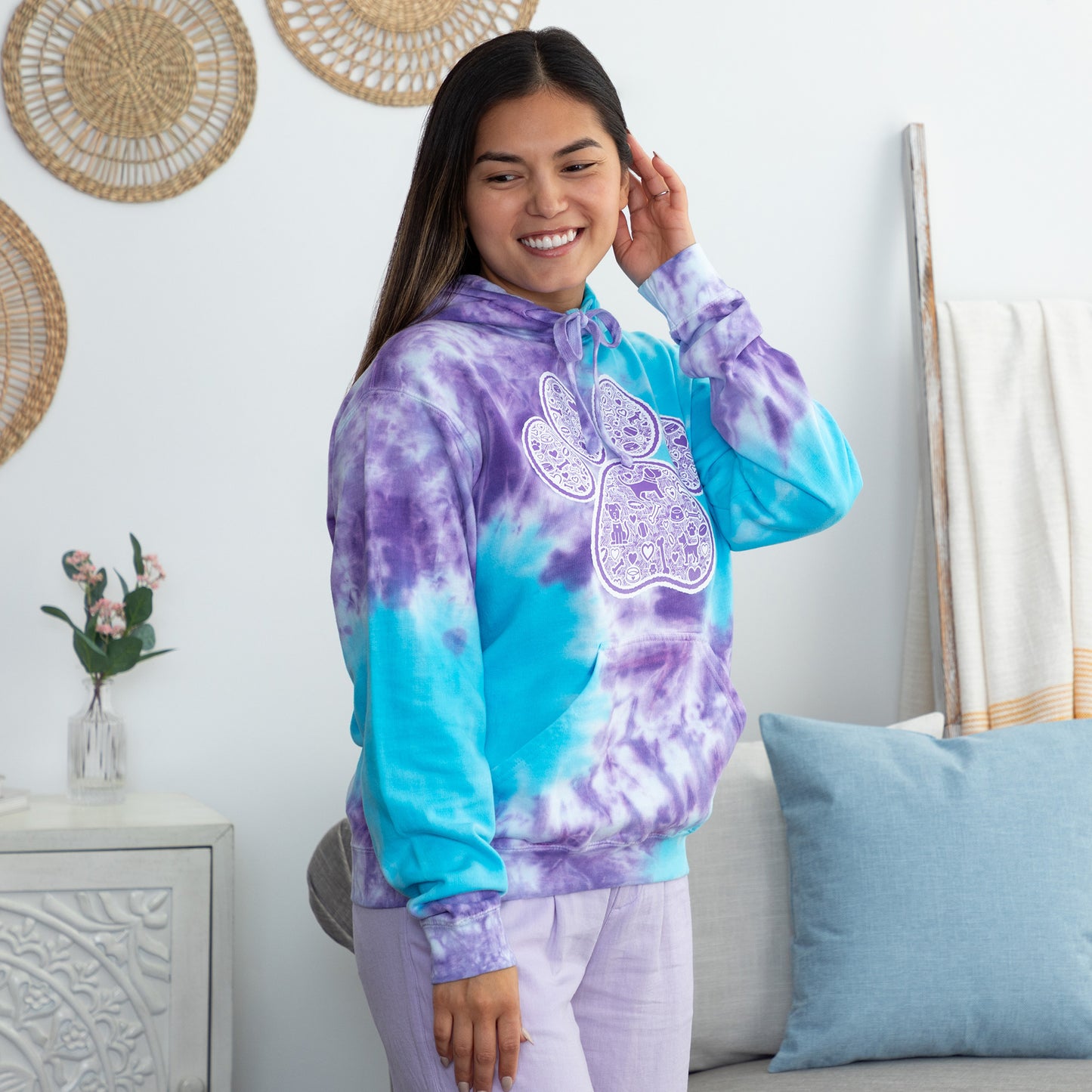 Tie-Dye Pet Hoodie