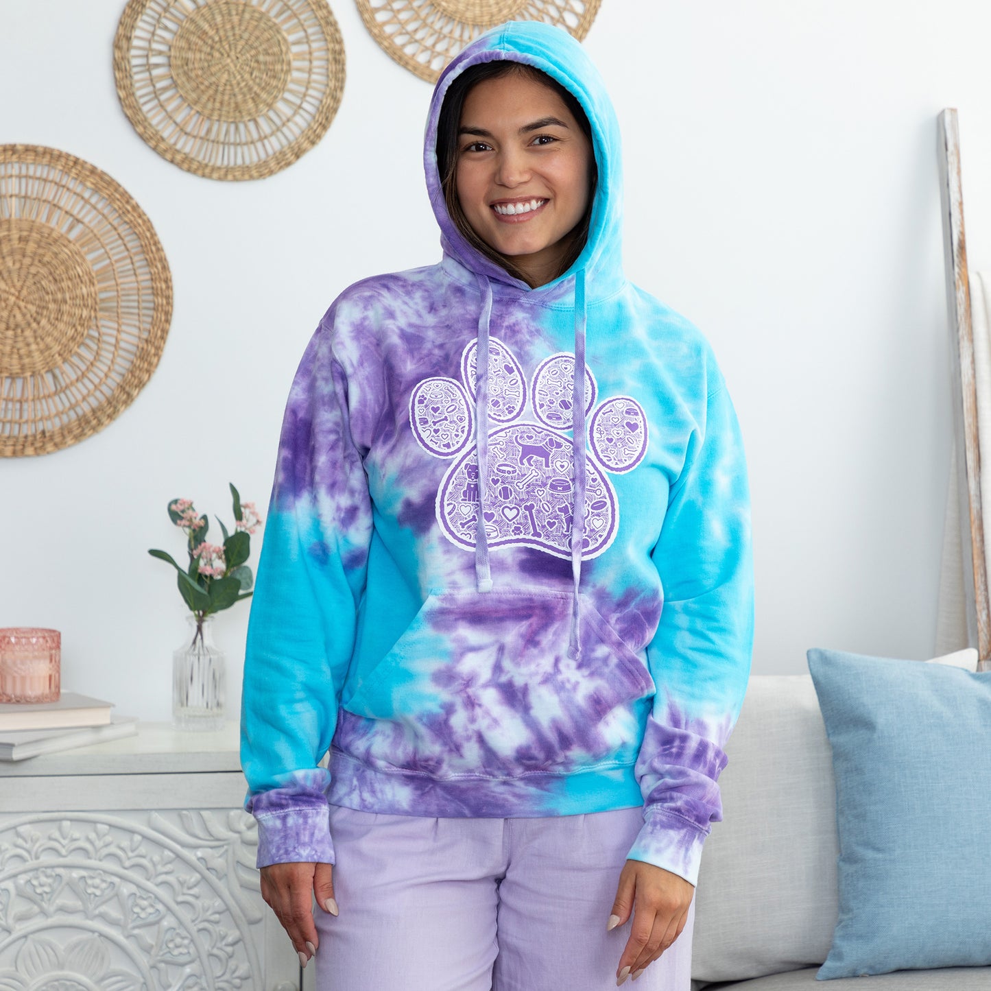 Tie-Dye Pet Hoodie