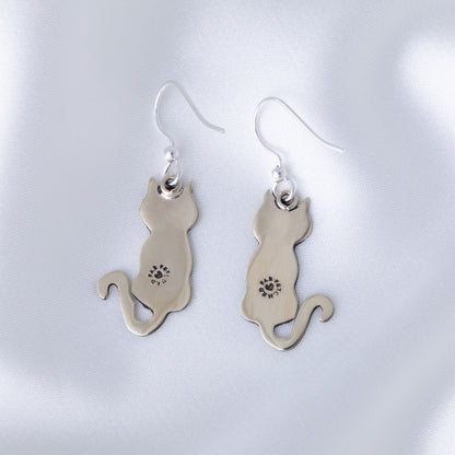 Sweet Whiskers Cat Earrings