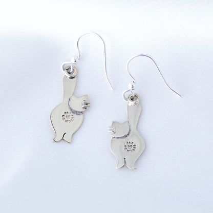 Cute Behinds Mixed Metal Earrings