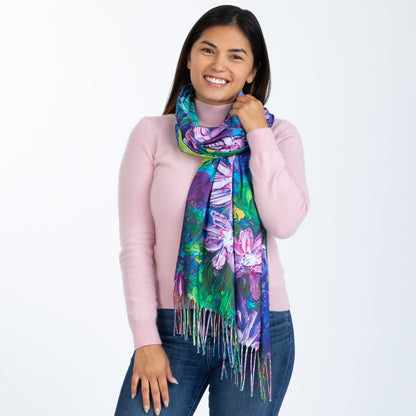 Museum Collection Artistic Double Sided Print Scarf