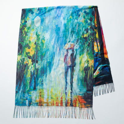 Museum Collection Artistic Double Sided Print Scarf