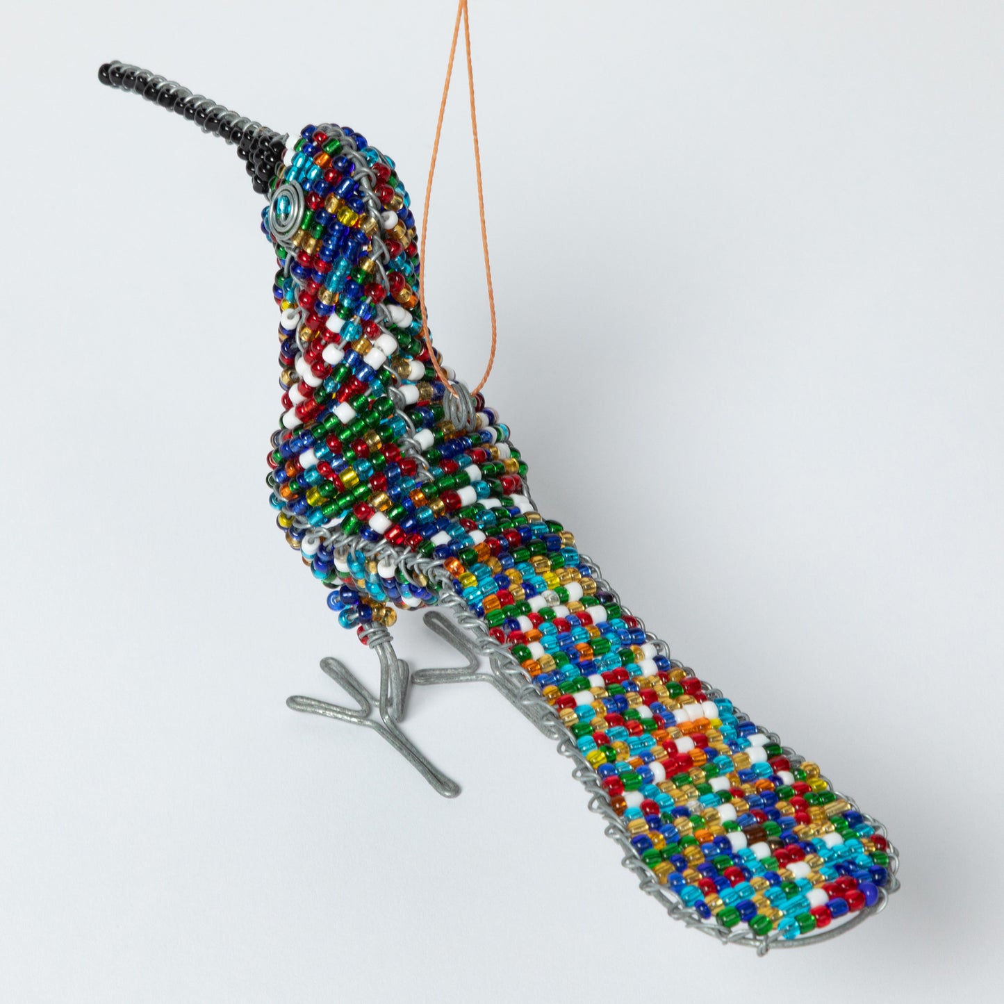 Charming Hand-Beaded Ornament