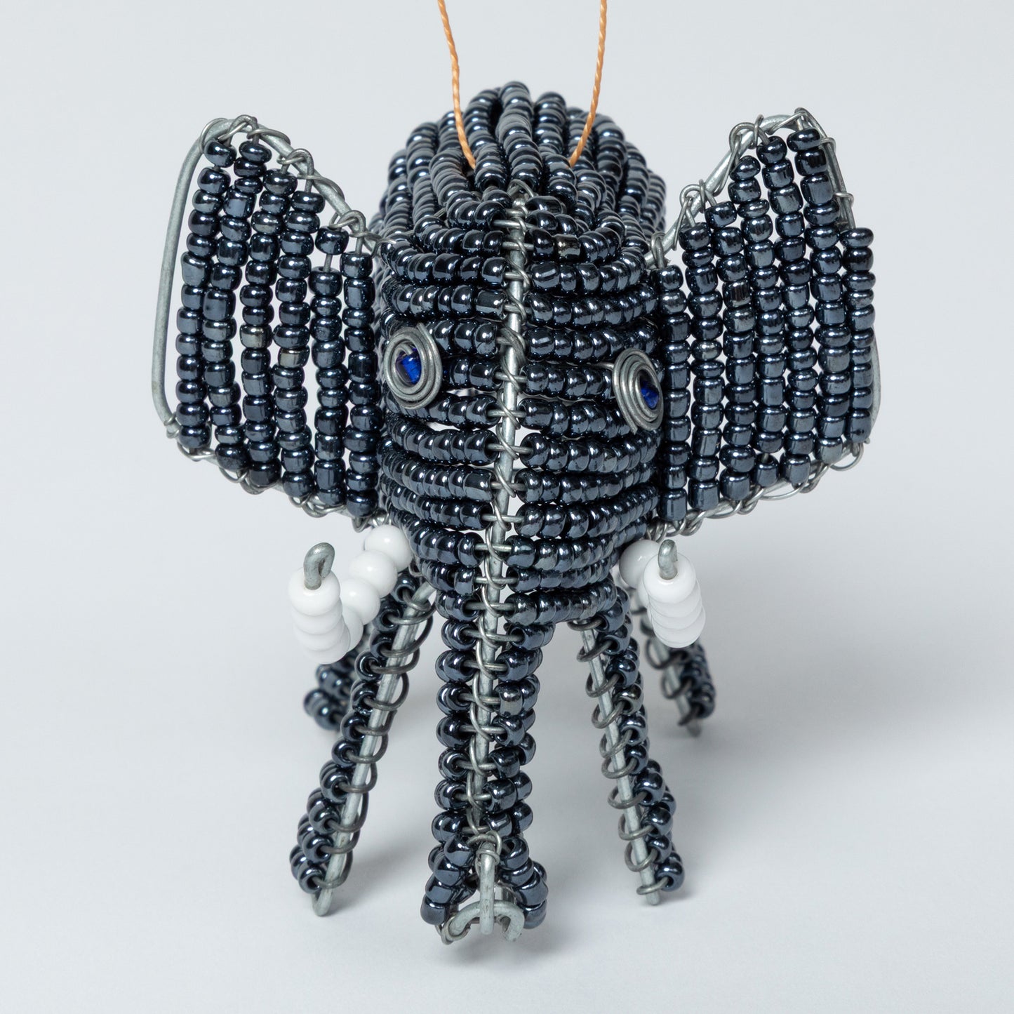 Charming Hand-Beaded Ornament