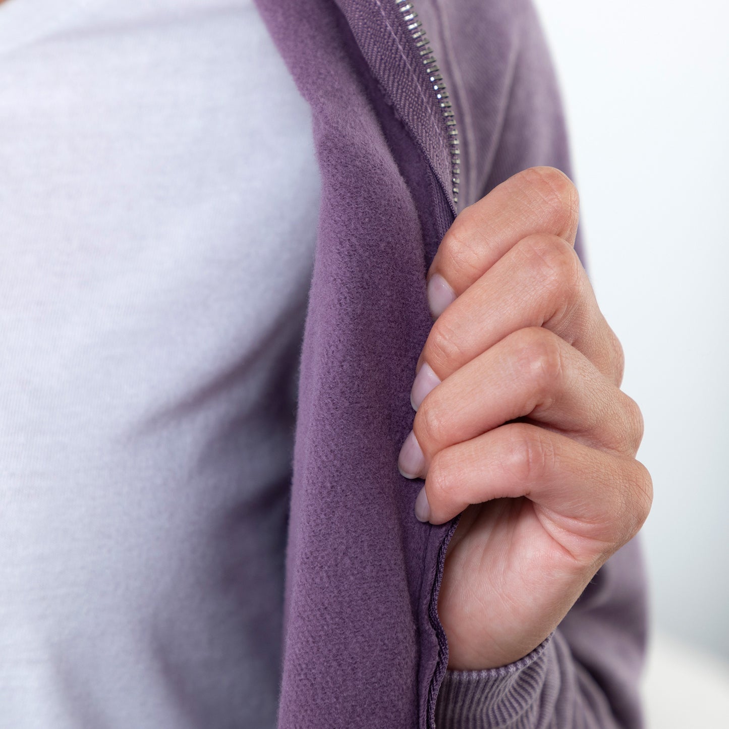 Pet & Moon Mineral Wash Zip Hoodie