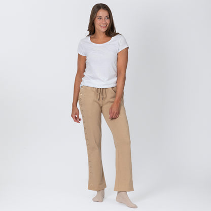 Path of Paws Embroidered Straight Leg Sweatpants