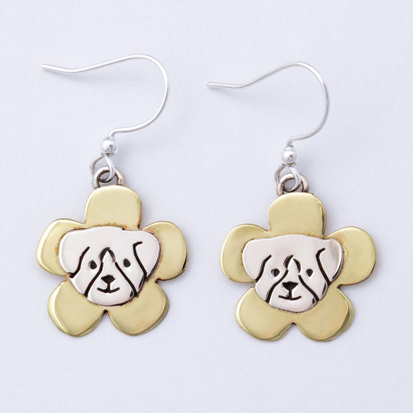 Blossoming Pet Handmade Dangle Earrings