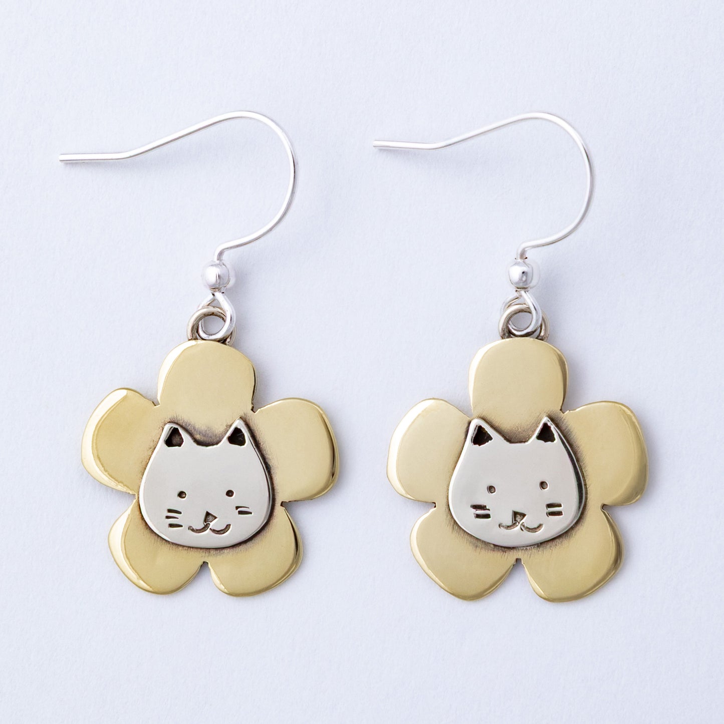 Blossoming Pet Handmade Dangle Earrings