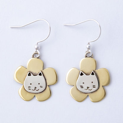 Blossoming Pet Handmade Dangle Earrings