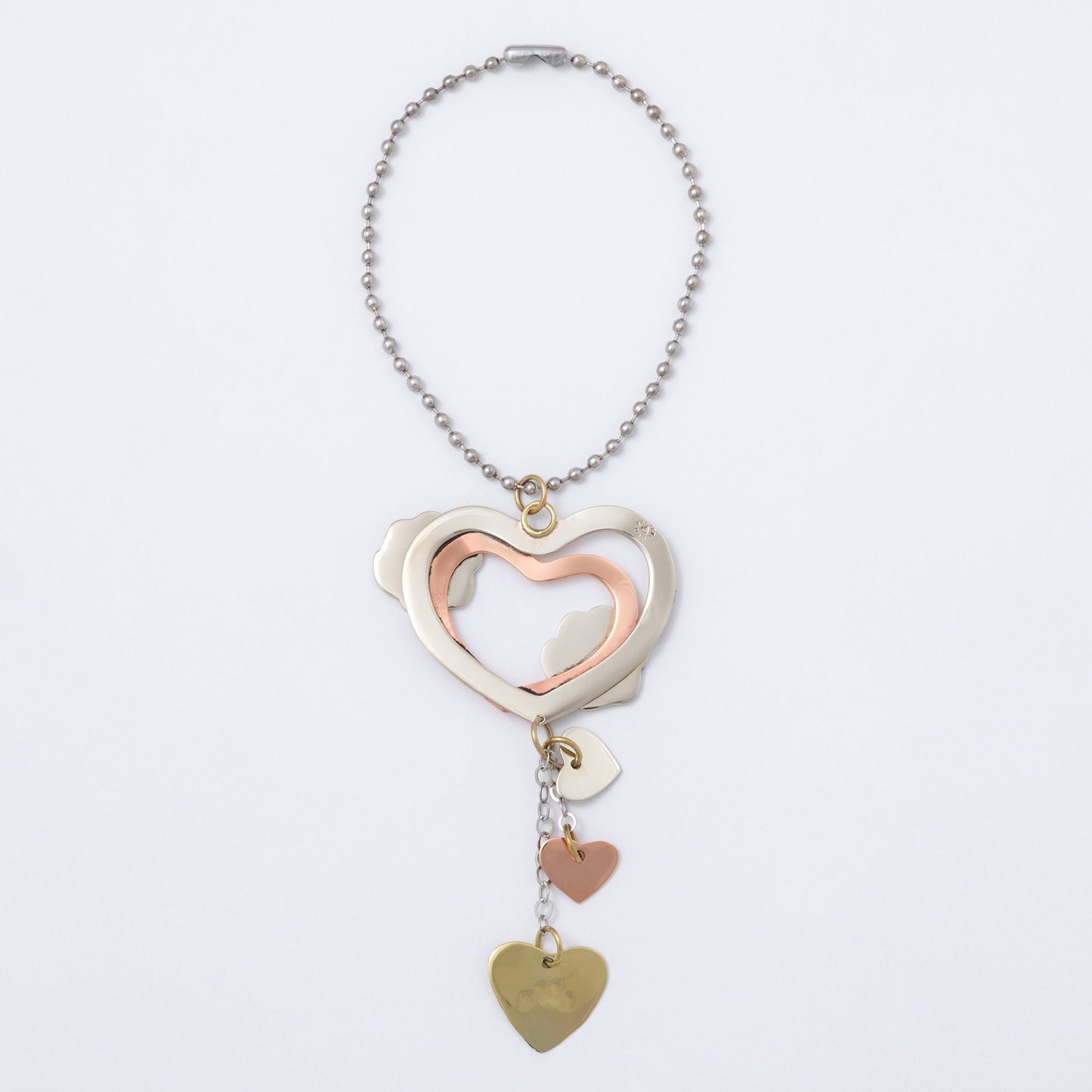 Pet Parent Mixed Metal Car Charm