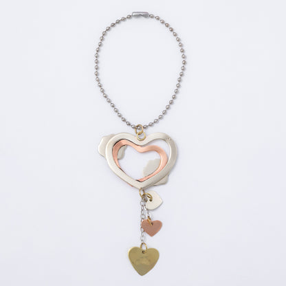 Pet Parent Mixed Metal Car Charm