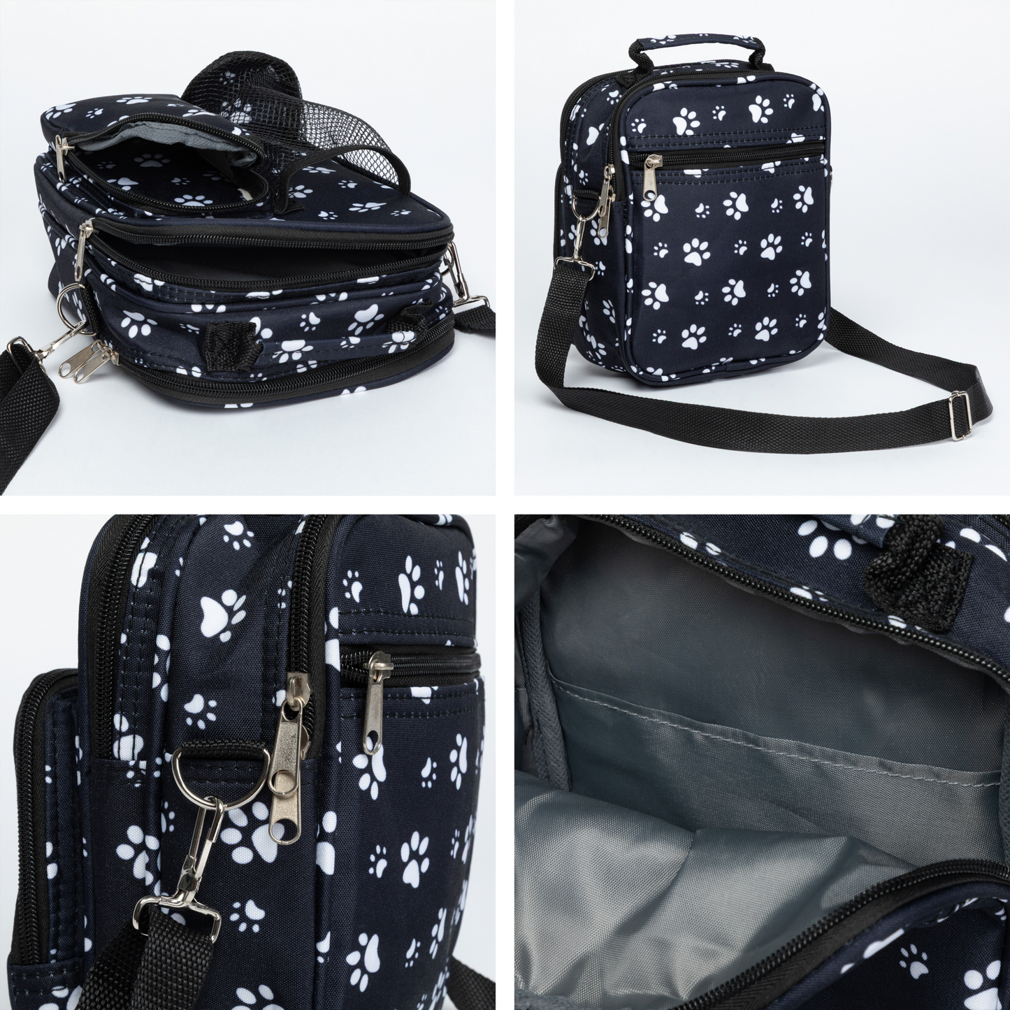 Paw Love Expandable Crossbody Daypack