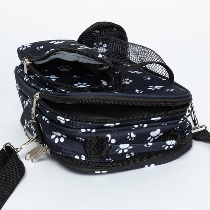 Paw Love Expandable Crossbody Daypack