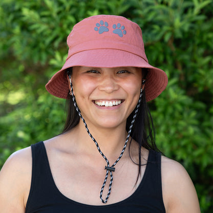 Paw Print Foldable Quick Dry Waterproof UPF 50+ Bucket Hat