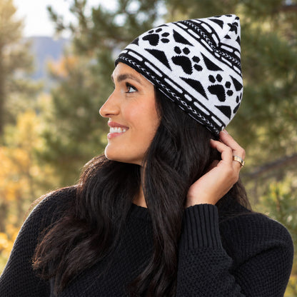 Lovely Paws Knit Beanie