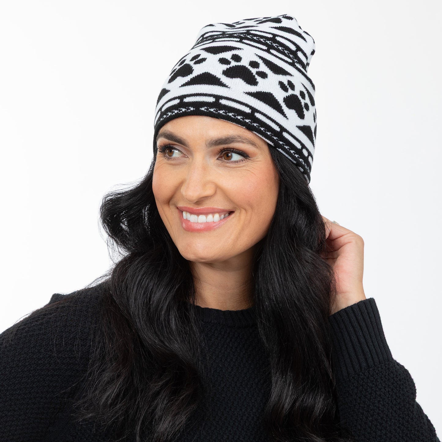 Lovely Paws Knit Beanie
