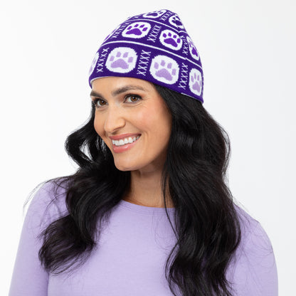 Lovely Paws Knit Beanie