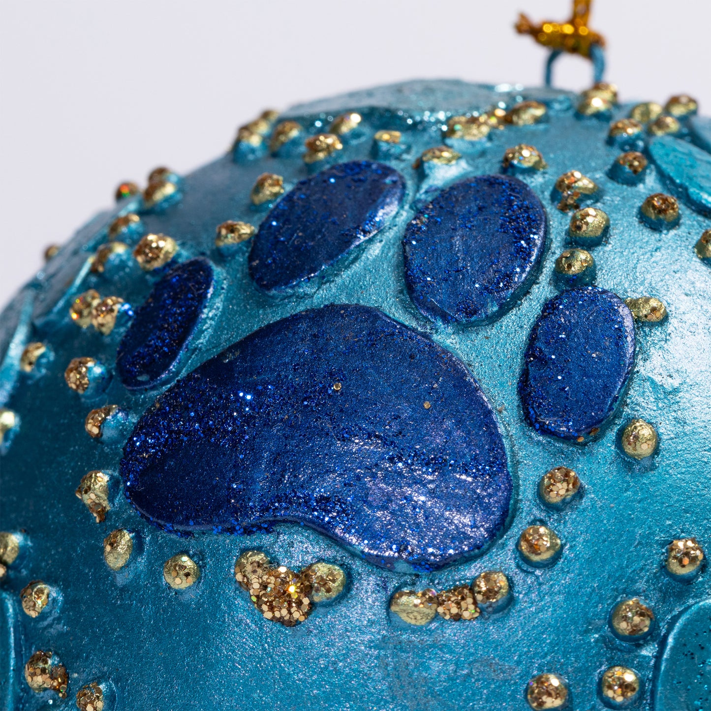 Beaded Paw Ball Ornament | Fair Trade