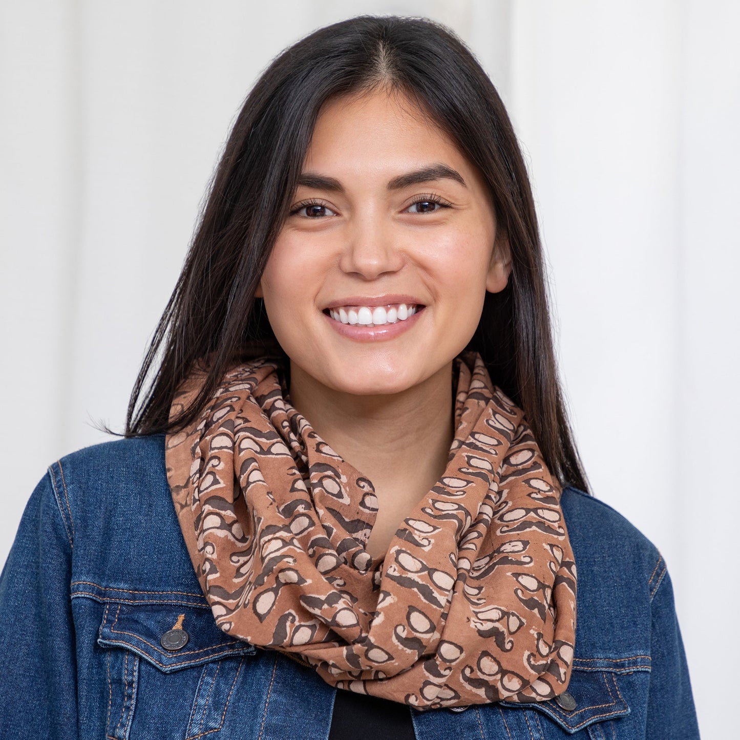 Cascade of Colors Infinity Scarf | Fair Trade