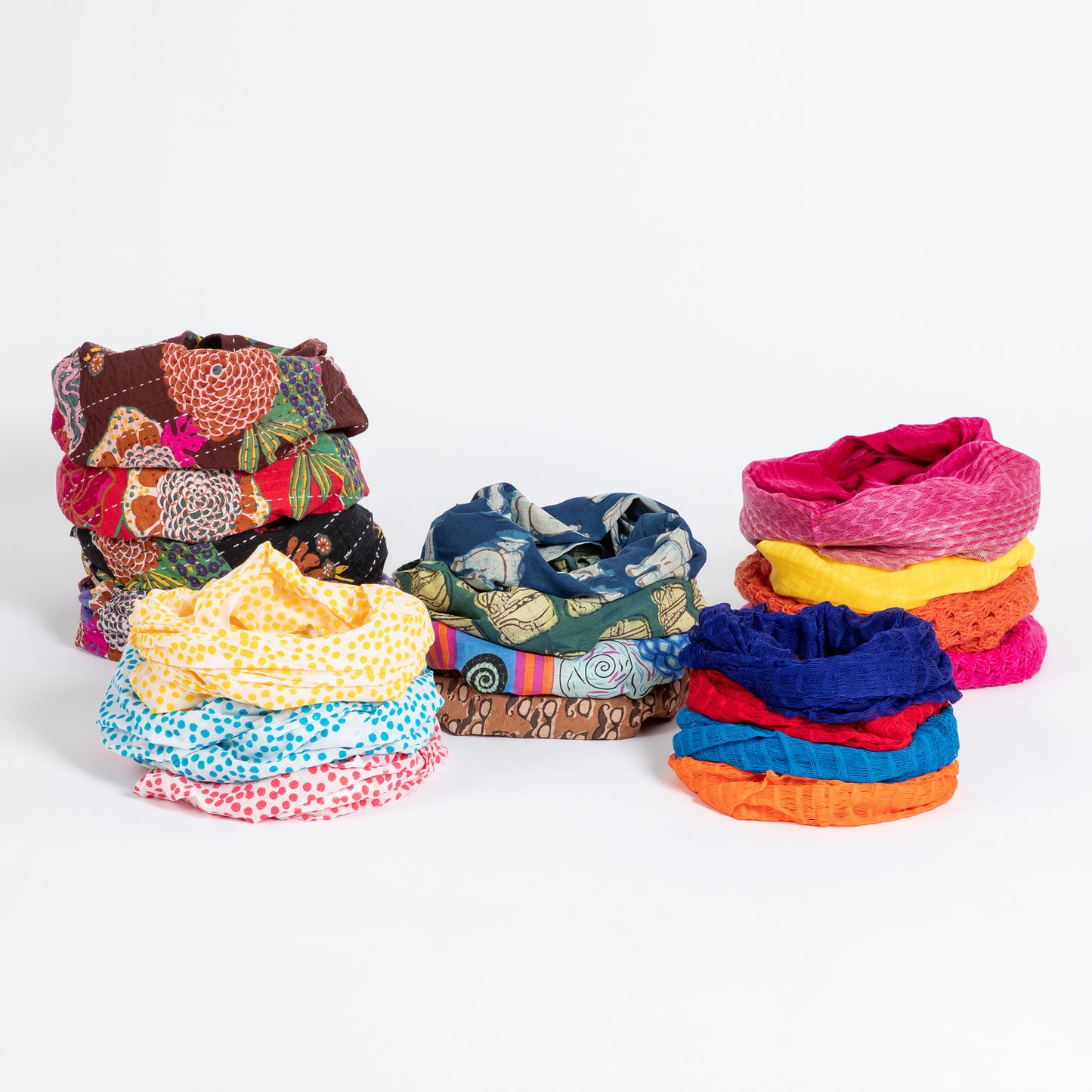 Waves of Color Infinity Scarf | Fair Trade