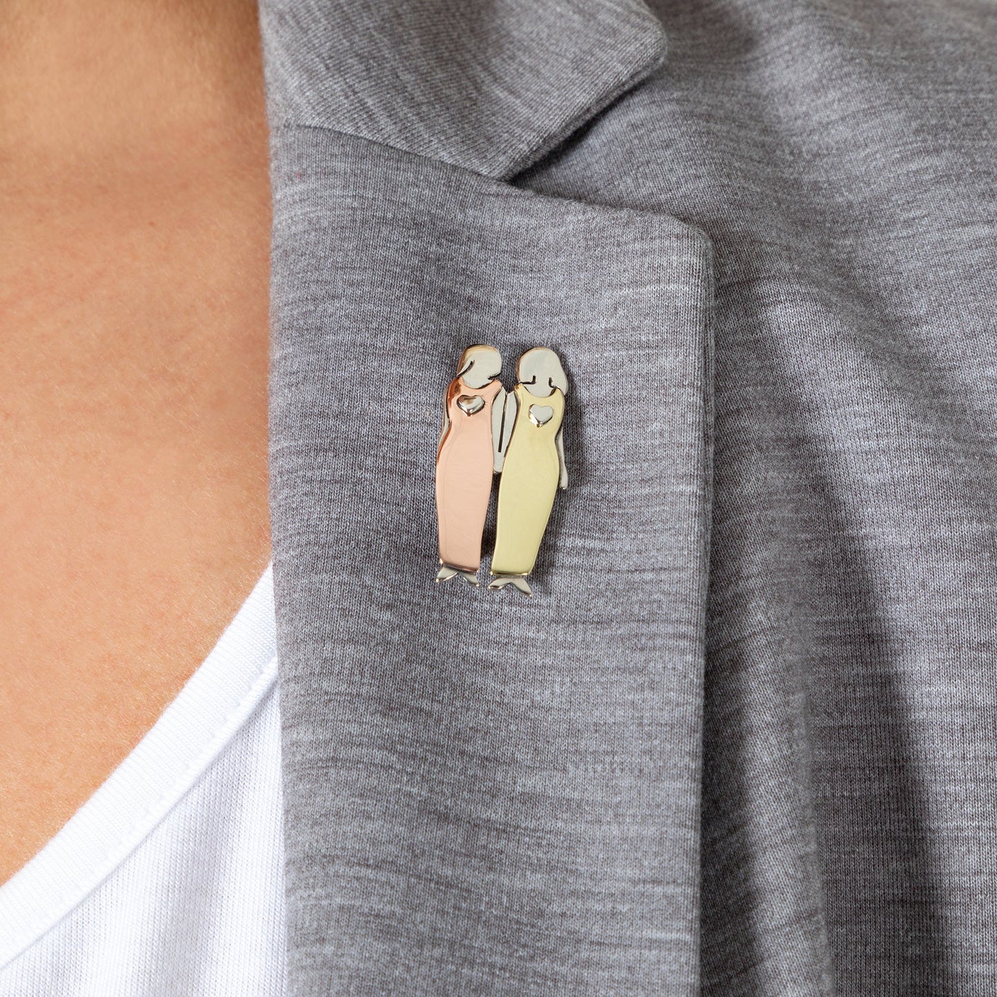 Bond Between Sisters Pin | Handmade, Fair Trade