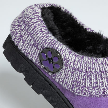 Purple Paw Comfy Clog Slippers