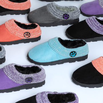 Purple Paw Comfy Clog Slipper Shoes
