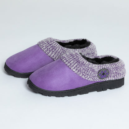 Purple Paw Comfy Clog Slippers