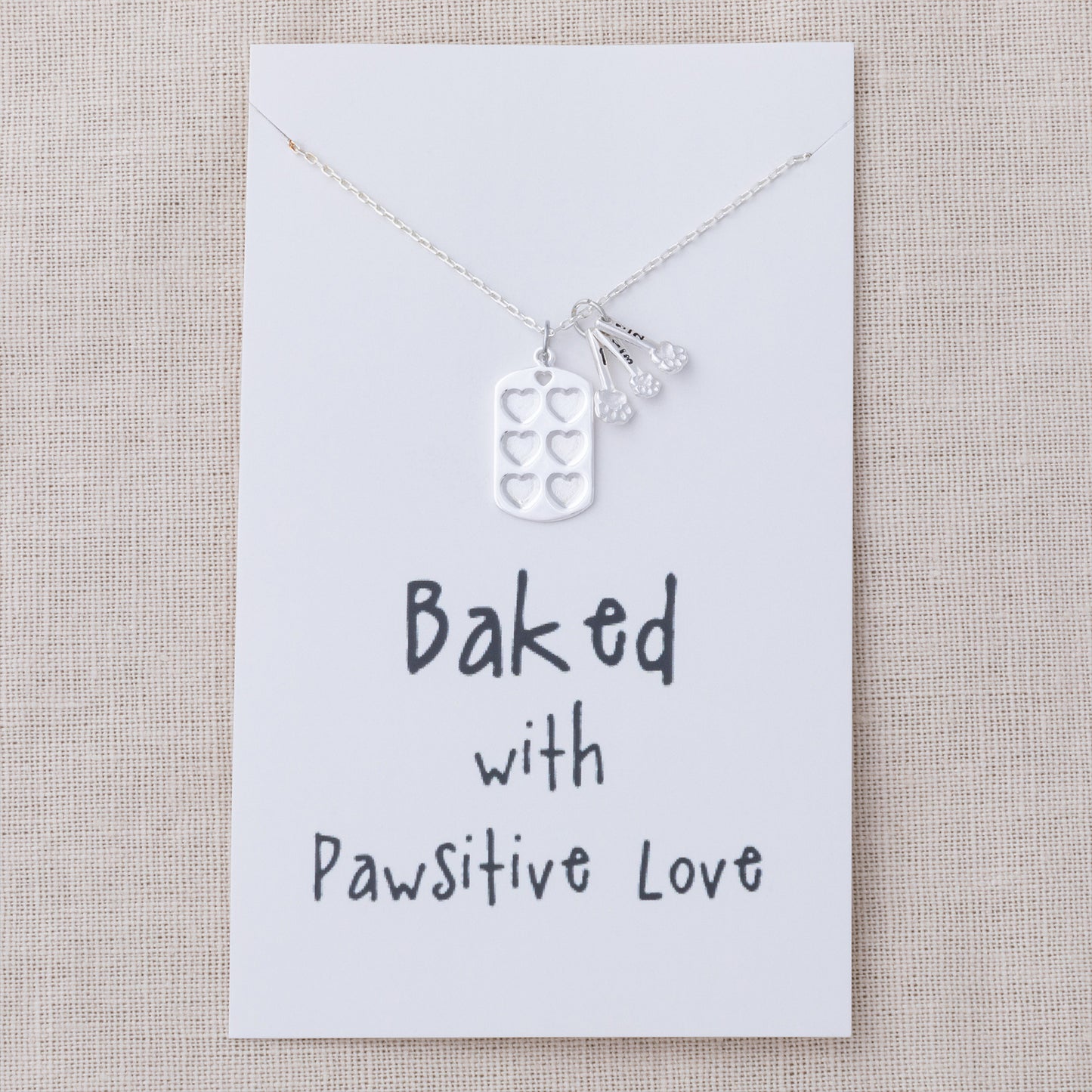 Baked with Pawsitive Love Necklace