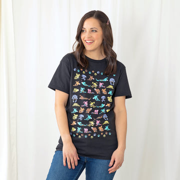 8 Designs Peeping Pets T-Shirt