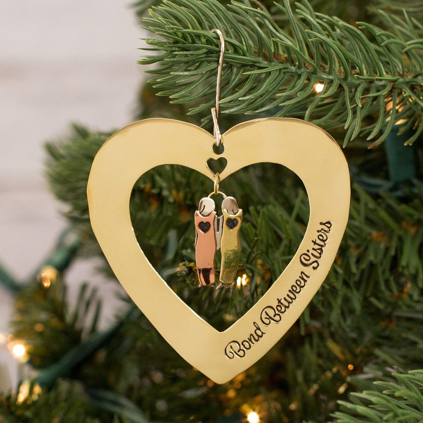 Bond Between Sisters Ornament | Handmade, Fair Trade