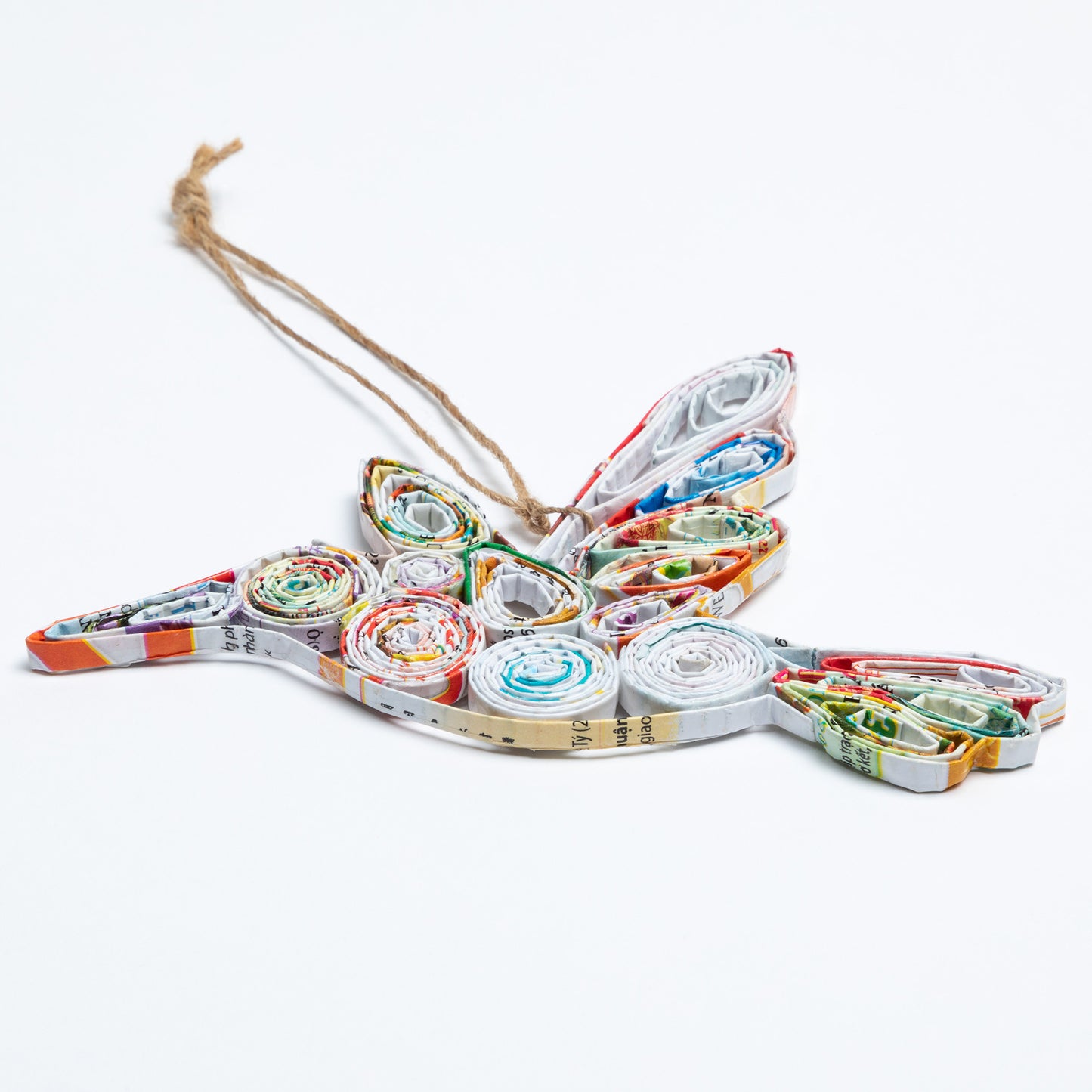 Recycled Magazine Ornament | Handmade, Fair Trade