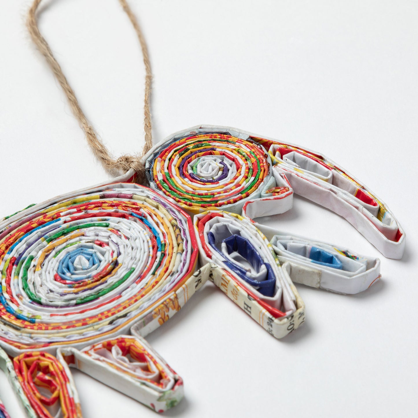 Recycled Magazine Ornament | Handmade, Fair Trade