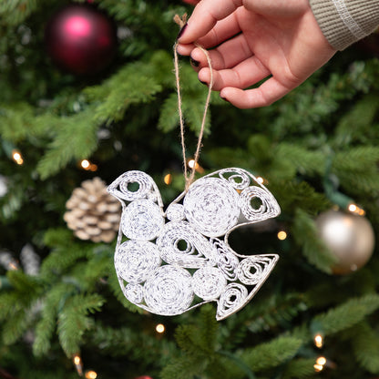 Recycled Magazine Ornament | Handmade, Fair Trade