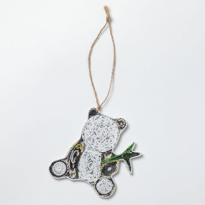 Recycled Magazine Ornament | Handmade, Fair Trade