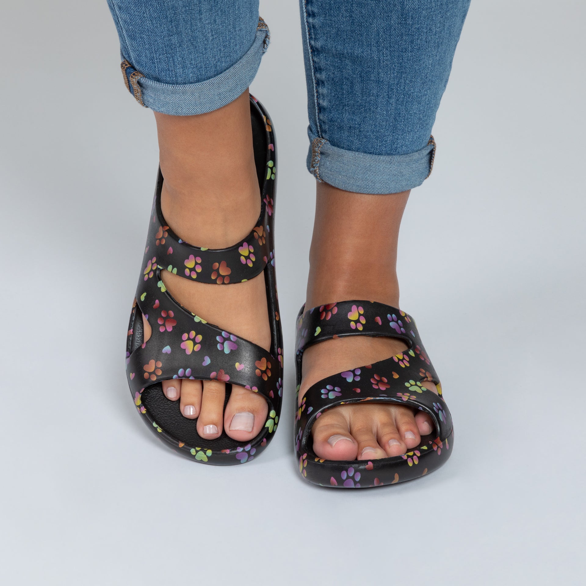 Positively Inspired Slide Sandals