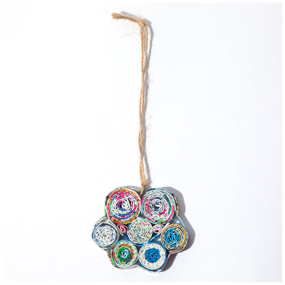 Recycled Magazine Ornament | Handmade, Fair Trade