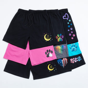 9 Designs Pawsitively Adorable Casual Shorts