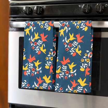 Playful Pattern Kitchen Towel - Set of 2