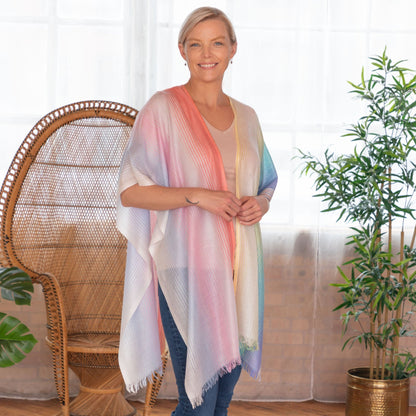 Handwoven Kimono Cover-Up | Fair Trade