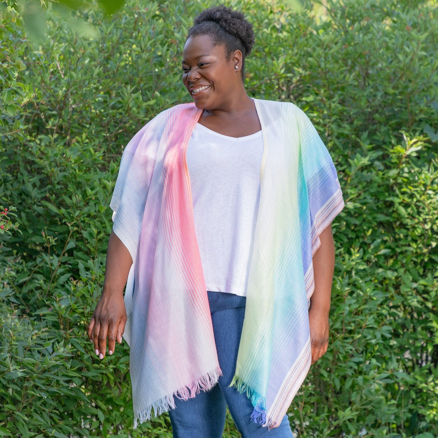 Handwoven Kimono Cover-Up | Fair Trade